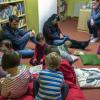 Kinder-Lesestunde im Bücherflohmarkt